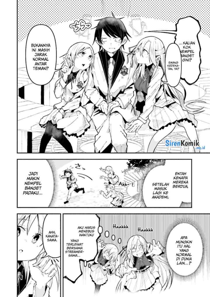 Isekai de Haishin Katsudou wo Shitara Tairyou no Yandere Shinja wo Umidashite Shimatta Ken chapter 25 halaman 5