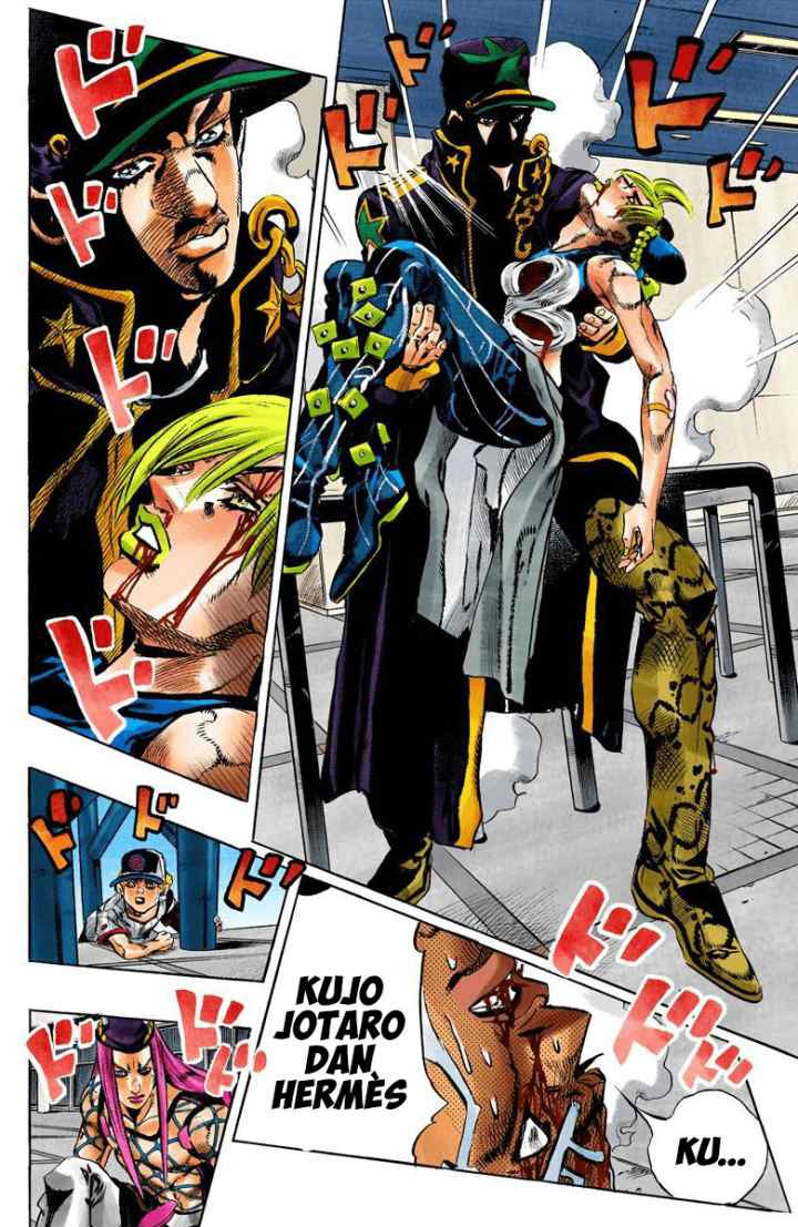 JoJo no Kimyou na Bouken - Stone Ocean chapter 147 halaman 15