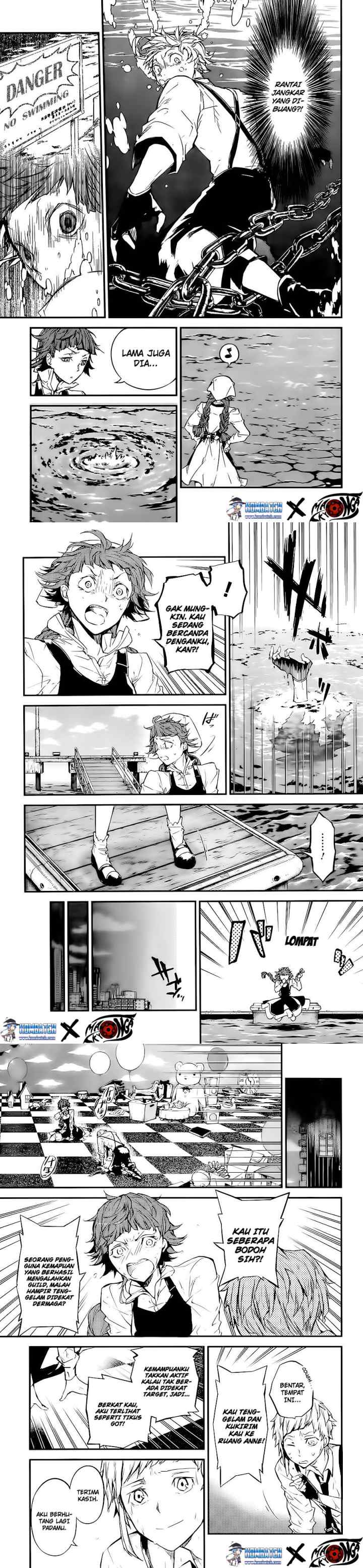 Bungou Stray Dogs chapter 43 halaman 8