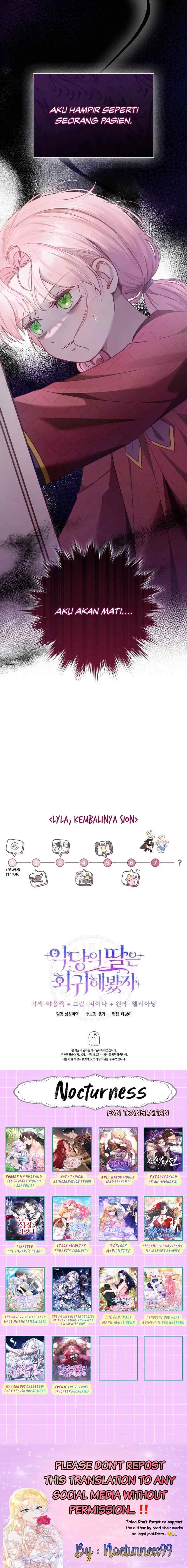 Even If The Villain's Daughter Regresses chapter 17 halaman 18