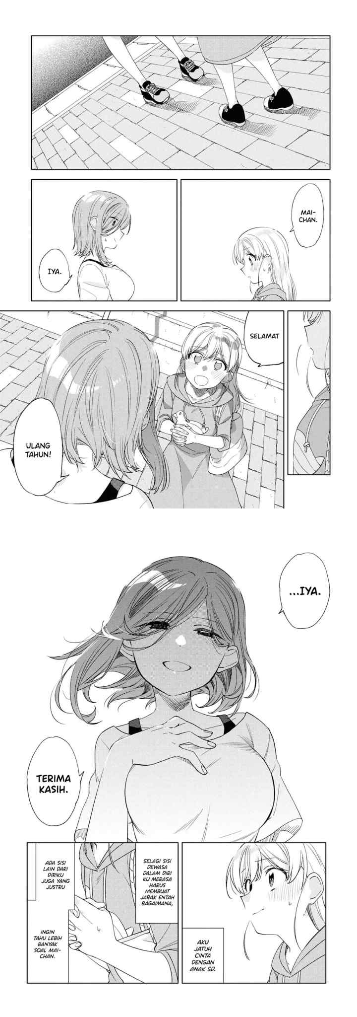 Kiotsukenayo, Onee-san chapter 9 halaman 10