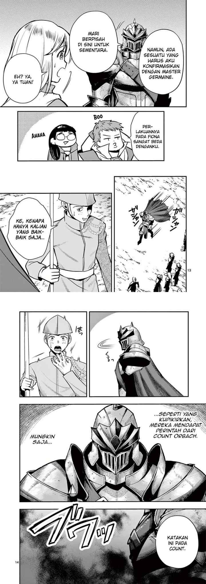 Moto Shogun no Undead Knight chapter 17 halaman 8