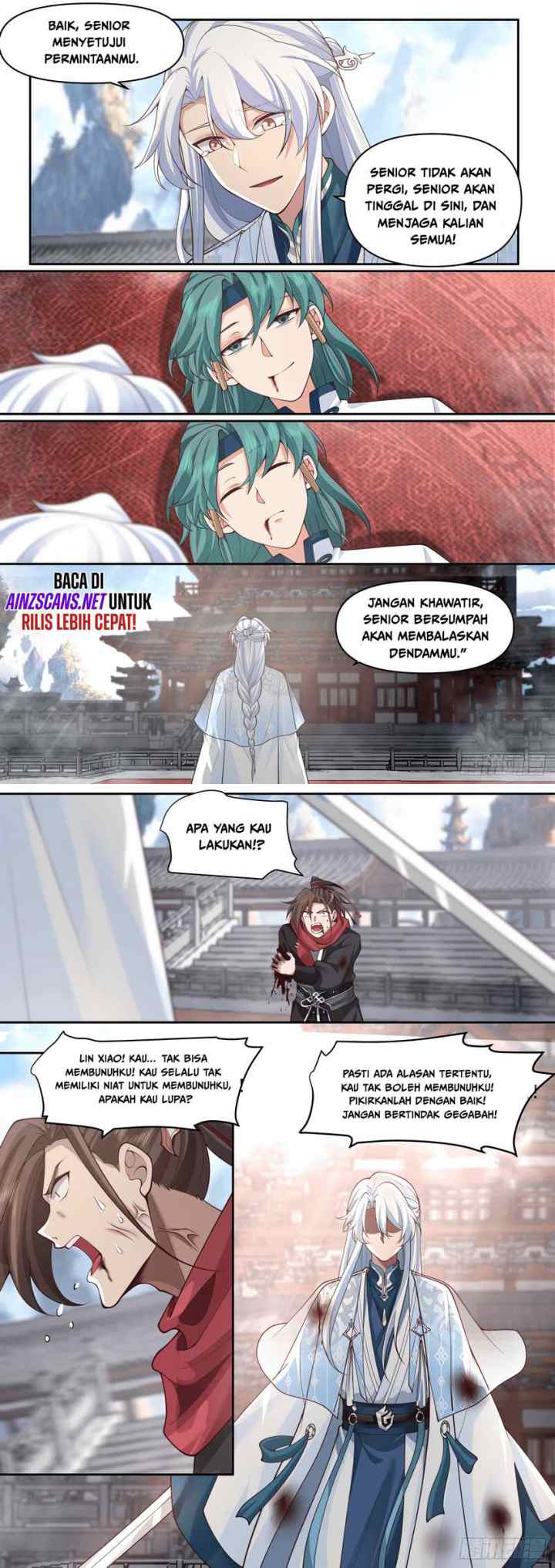 The Villain's Senior Brother And His Junior Sisters Are All Yanderes chapter 80 halaman 6