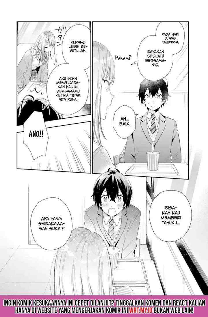 Keiken Zumi na Kimi to, Keiken Zero na Ore ga, Otsukiai Suru Hanashi chapter 4.1 halaman 17