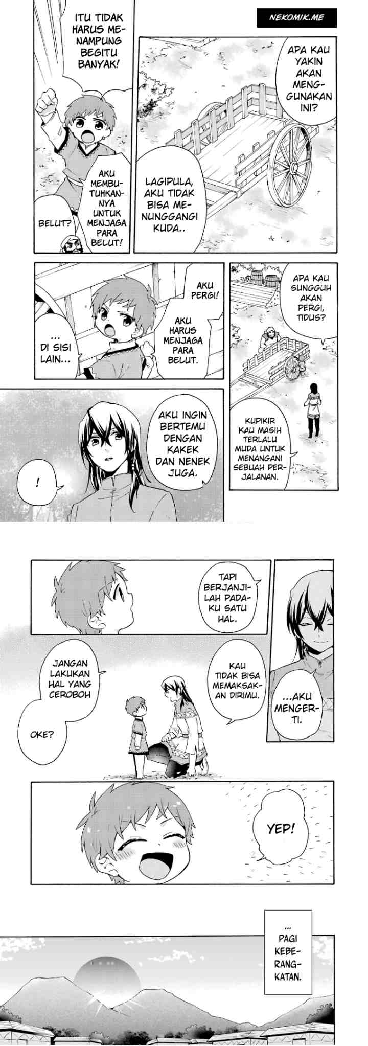 Tada Shiawasena Isekai Kazoku Seikatsu chapter 16 halaman 12
