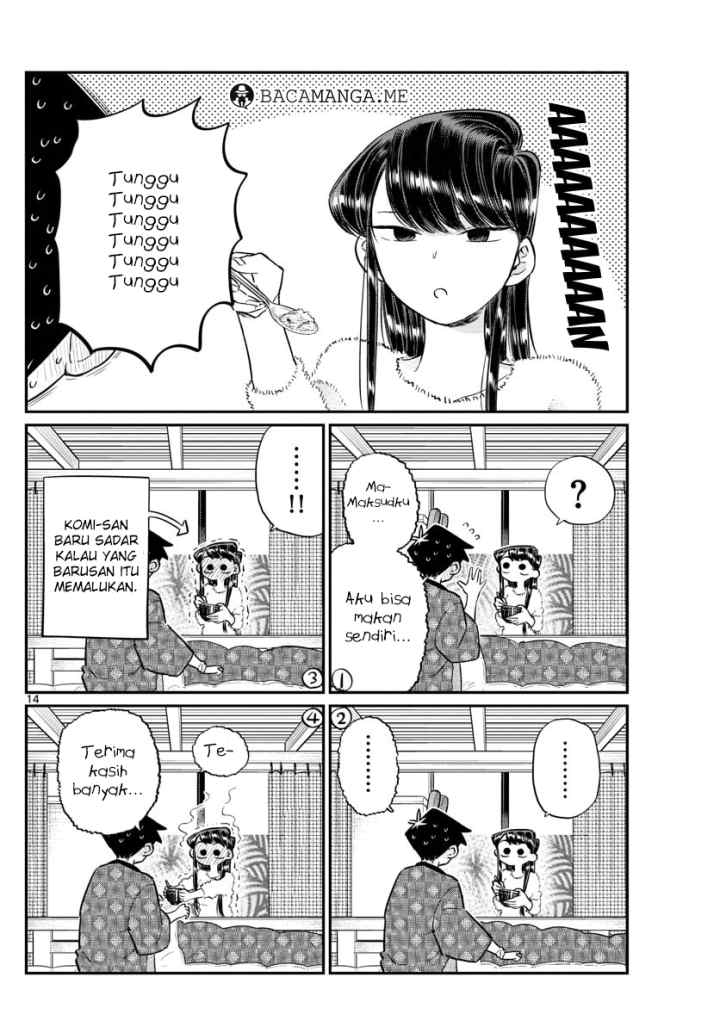 Komi-san wa Komyushou Desu chapter 99 halaman 14
