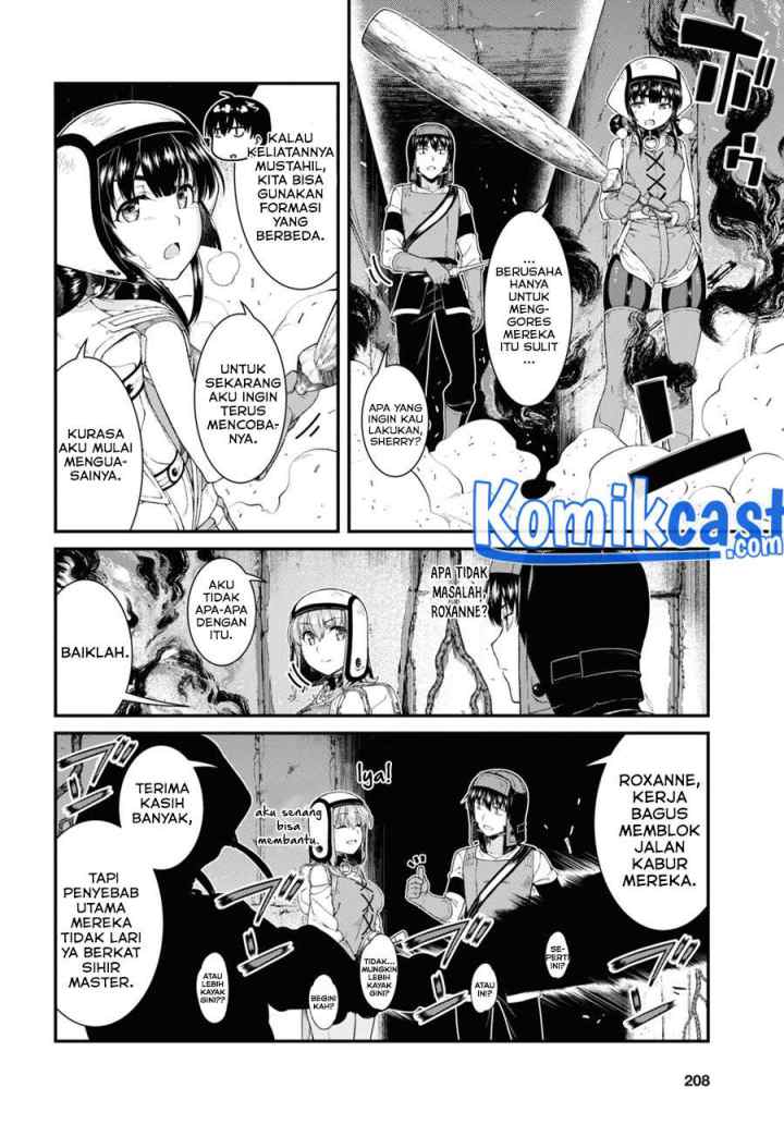 Isekai Meikyuu de Harem wo chapter 51 halaman 8