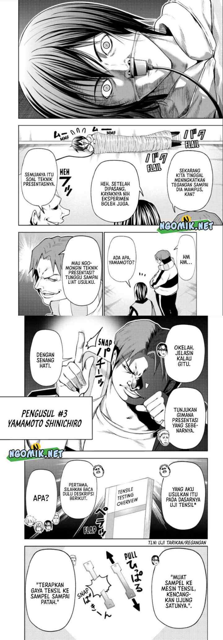 Grand Blue chapter 90 halaman 7