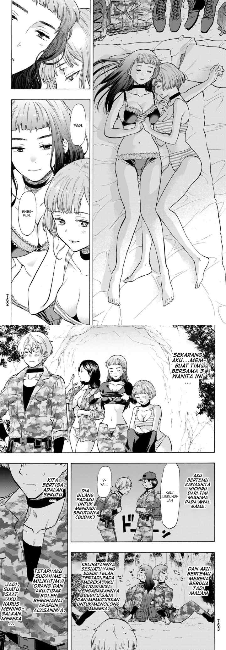 Tomodachi Game chapter 74 halaman 4