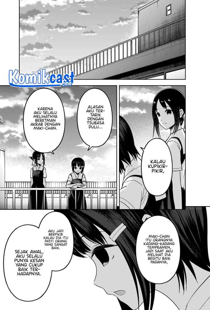 Kaguya-sama wa Kokurasetai: Tensai-tachi no Renai Zunousen chapter 273 halaman 12