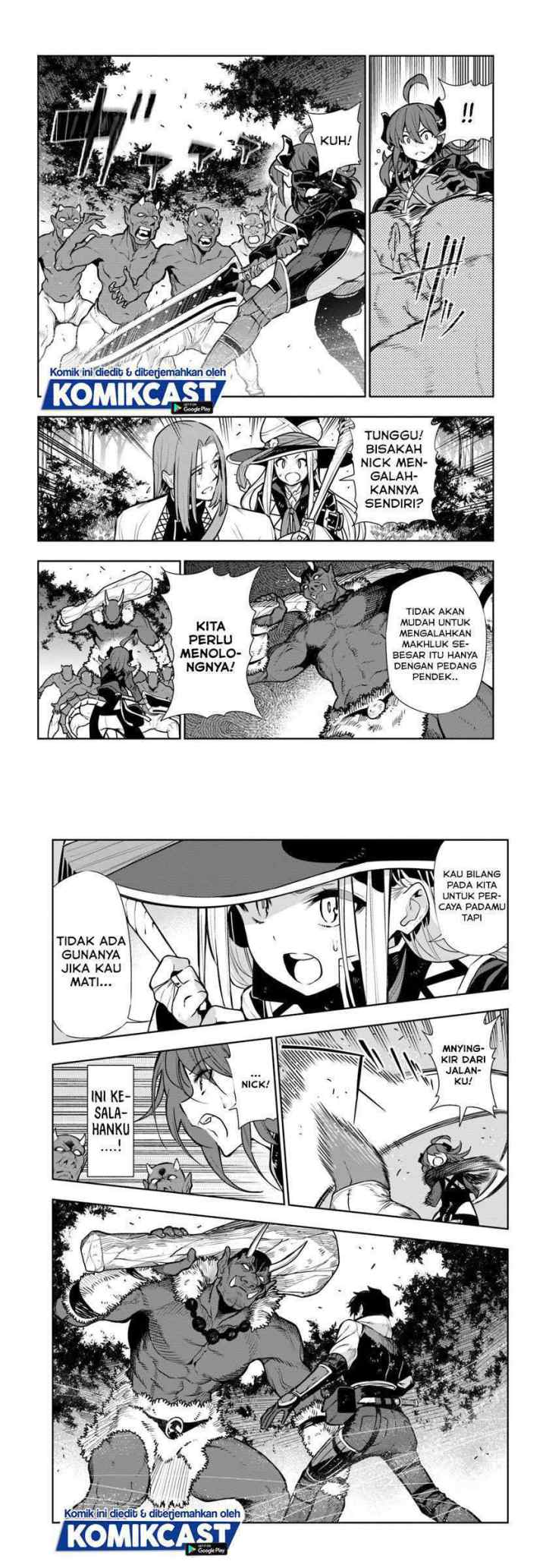 Ningen Fushin no Boukenshatachi ga Sekai o Sukuu Youdesu chapter 10 halaman 7