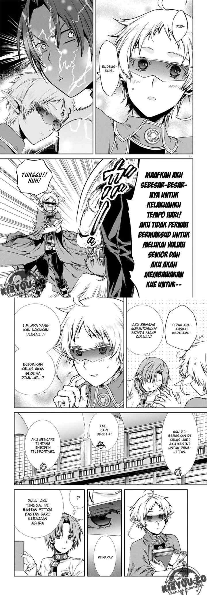 Mushoku Tensei: Isekai Ittara Honki Dasu chapter 55 halaman 13