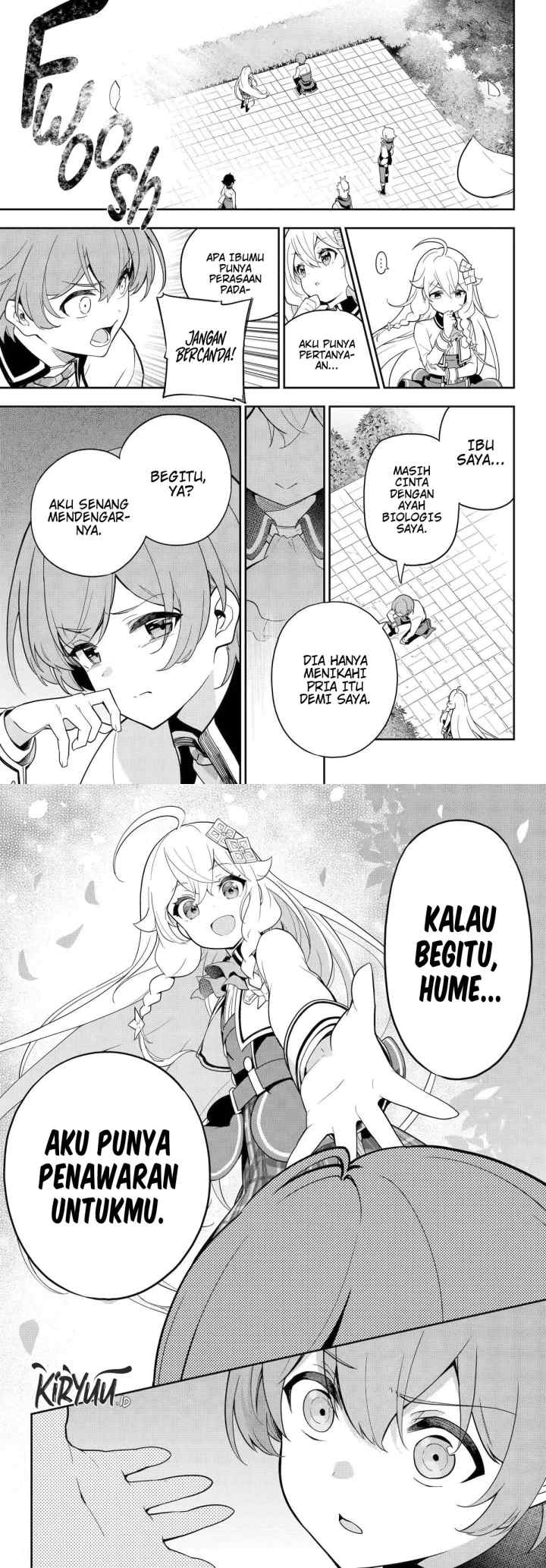 Chichi wa Eiyuu Haha wa Seirei Musume no Watashi wa Tenseisha chapter 49 halaman 16