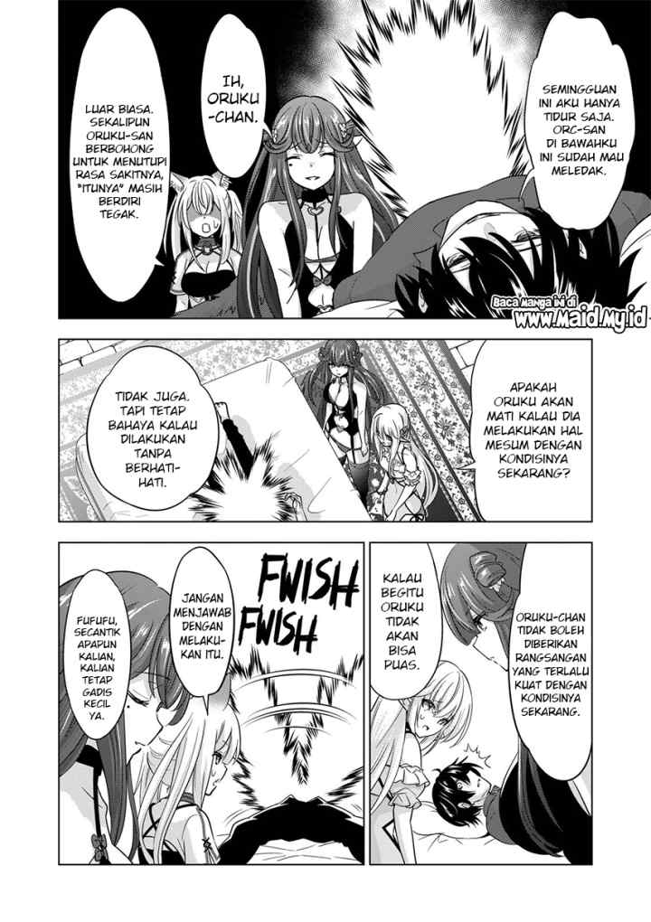 Shijou Saikyou Orc-san no Tanoshii Tanetsuke Harem Zukuri chapter 79 halaman 8