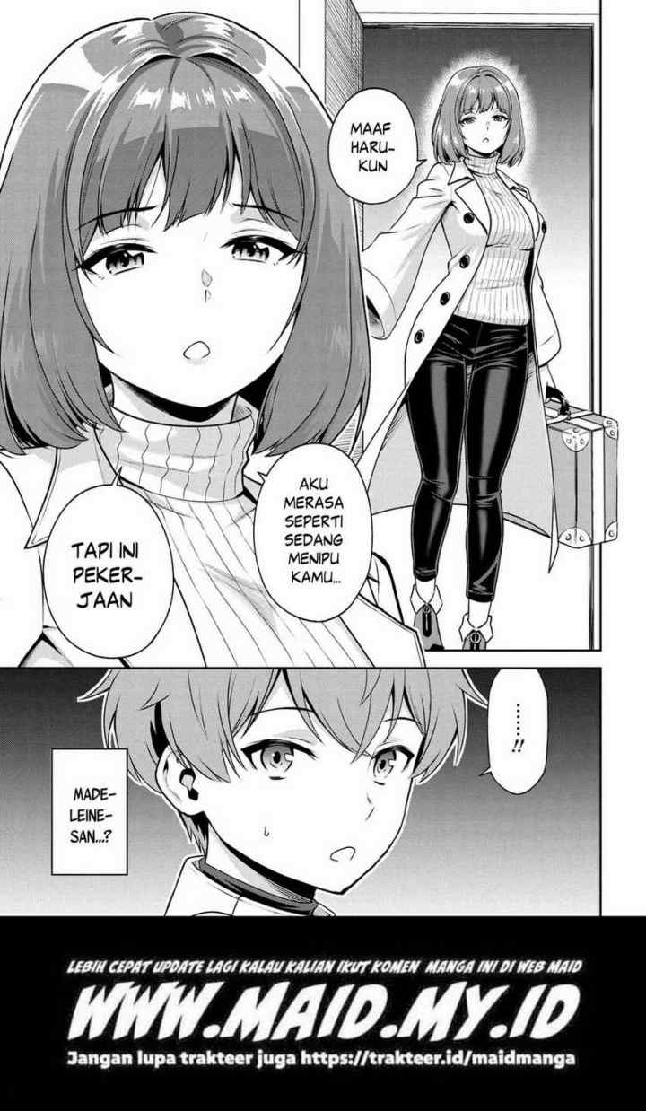 Toshiue Elite Onna Kishi Ga Boku No Mae De Dake Kawaii chapter 18.1 halaman 13