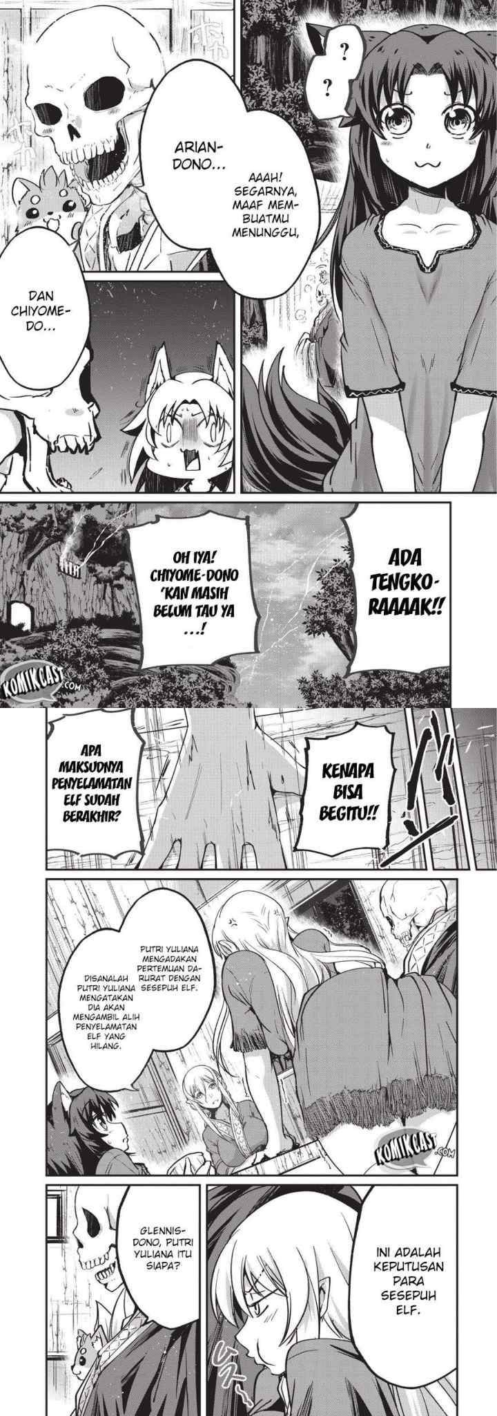 Gaikotsu Kishi-sama, Tadaima Isekai e Odekakechuu chapter 21 halaman 8