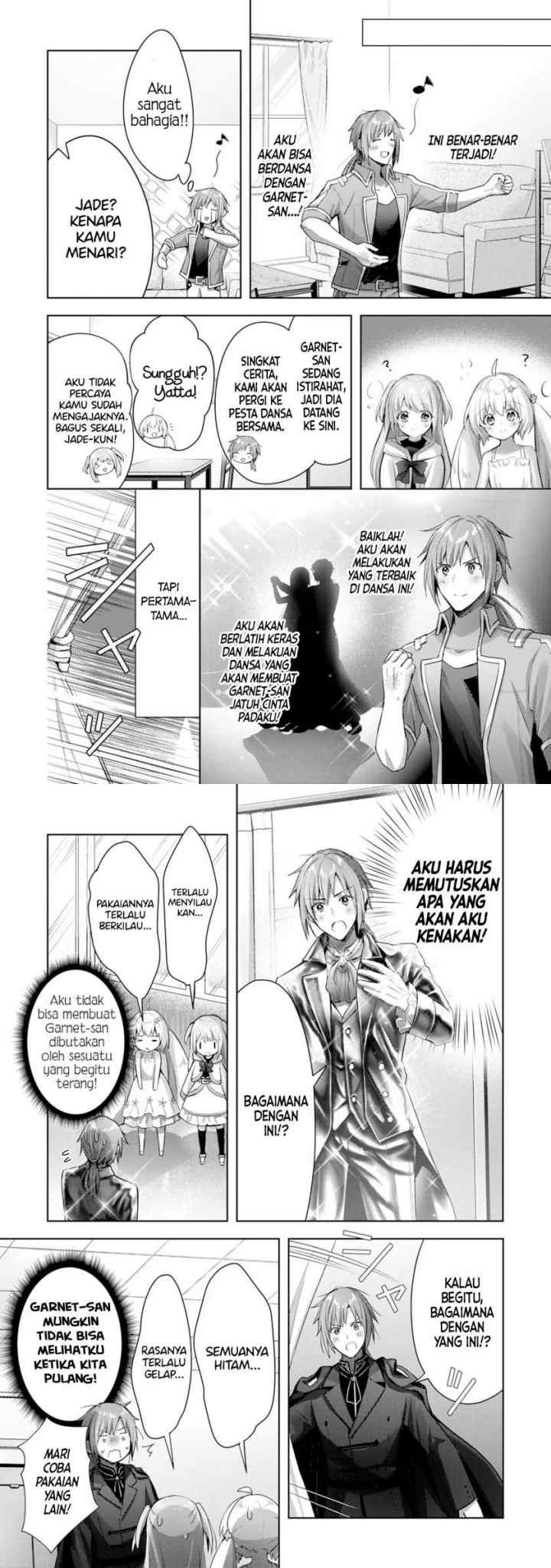 Uketsukejo ni Kokuhaku Shitakute Girudo ni Kayoitsumetara Eiyu ni Natteta chapter 11 halaman 7