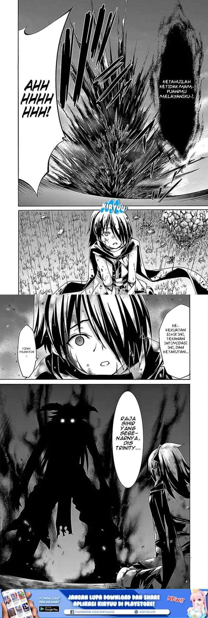 Trinity Seven chapter 80 halaman 19