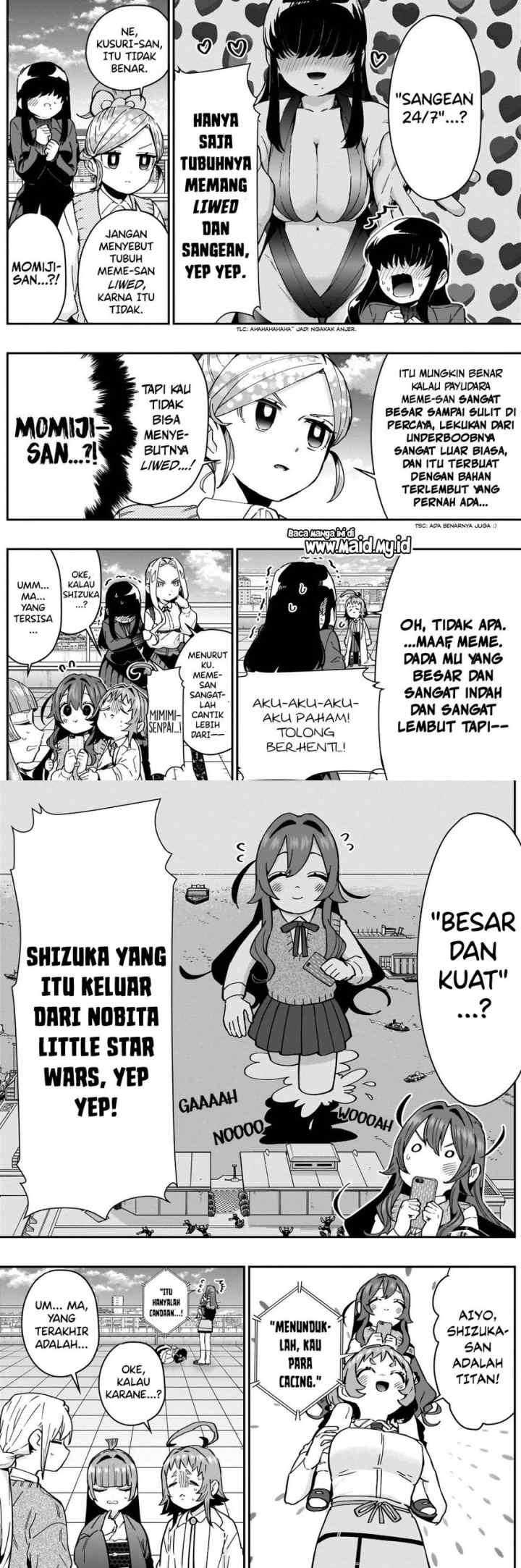 Kimi no Koto ga Dai Dai Dai Dai Daisuki na 100-ri no Kanojo chapter 76 halaman 10