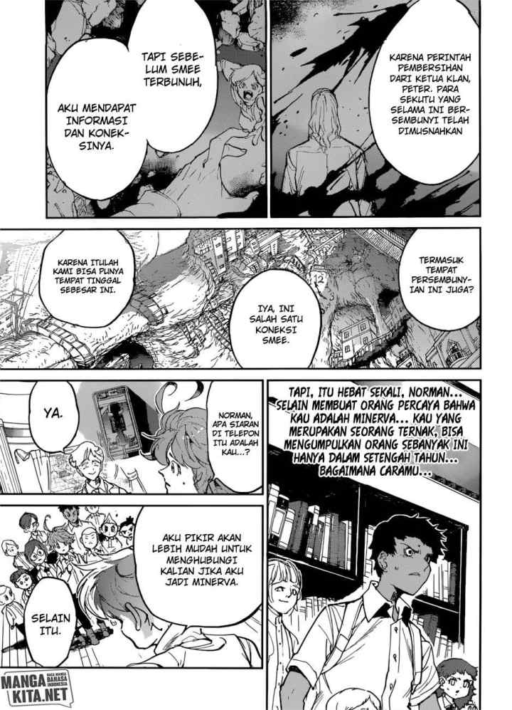 Yakusoku no Neverland chapter 119 halaman 18