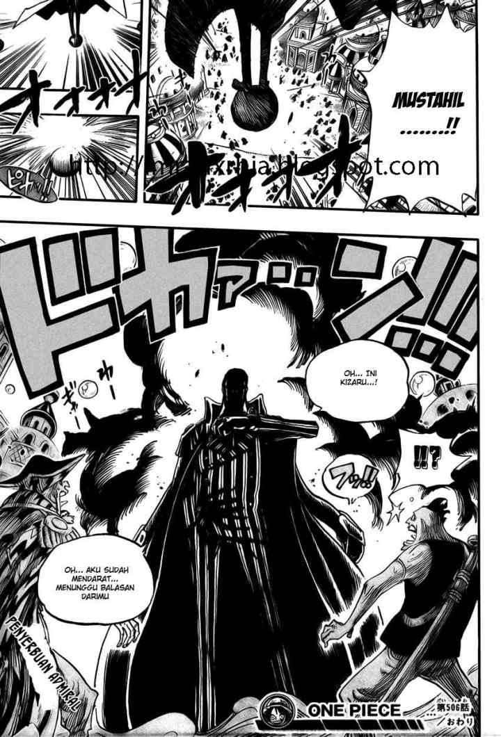 One Piece chapter 506 halaman 19