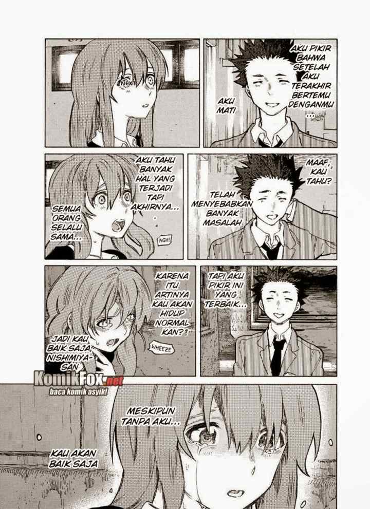 Koe no Katachi chapter 51 halaman 16