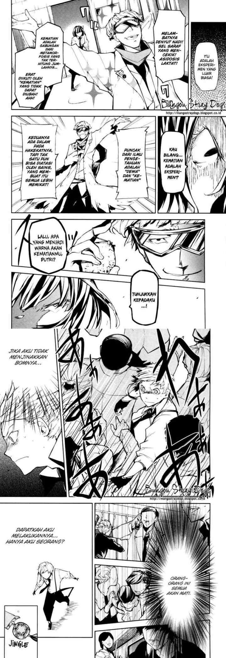 Bungou Stray Dogs chapter 7 halaman 17
