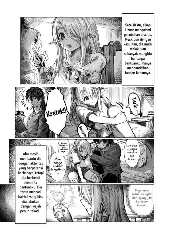 Boroboro no Elf-san o shiawaseni suru kusuri uri-san chapter 60 halaman 4