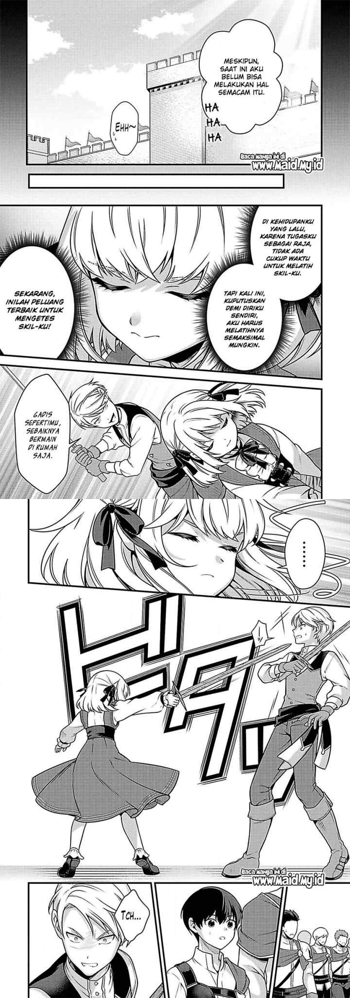 Eiyuu-ou, bu o Kiwameru tame tensei su - Soshite, Sekai Saikyou no Minarai Kishi ♀~ chapter 3 halaman 8