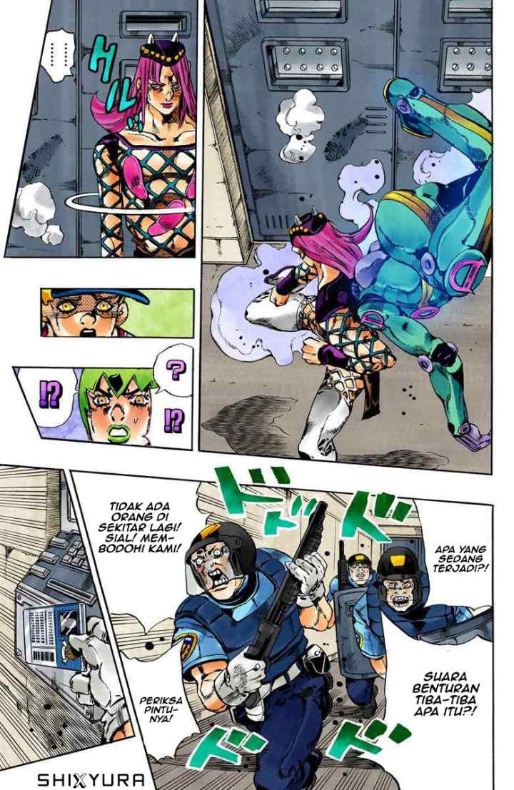 JoJo no Kimyou na Bouken - Stone Ocean chapter 59 halaman 17