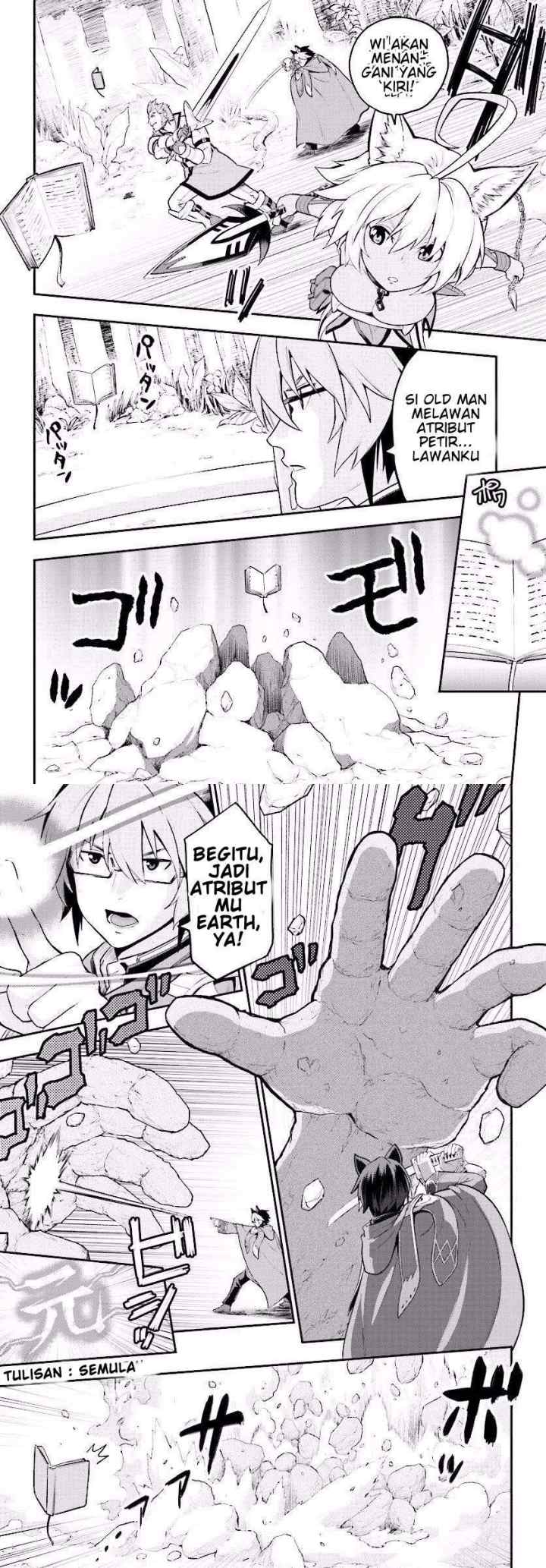 Konjiki no Moji Tsukai: Yuusha Yonin ni Makikomareta Unique Cheat chapter 20 halaman 10