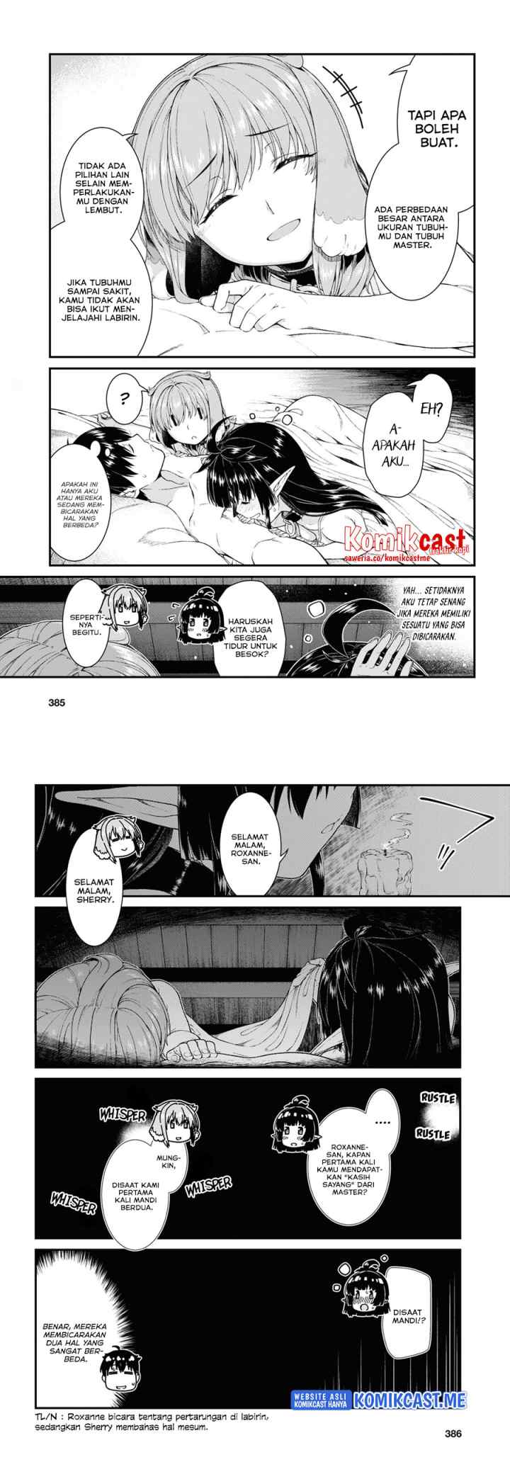 Isekai Meikyuu de Harem wo chapter 61 halaman 8