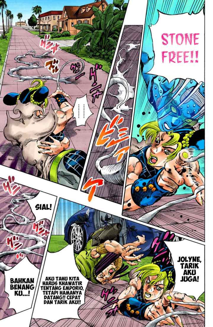 JoJo no Kimyou na Bouken - Stone Ocean chapter 132 halaman 4