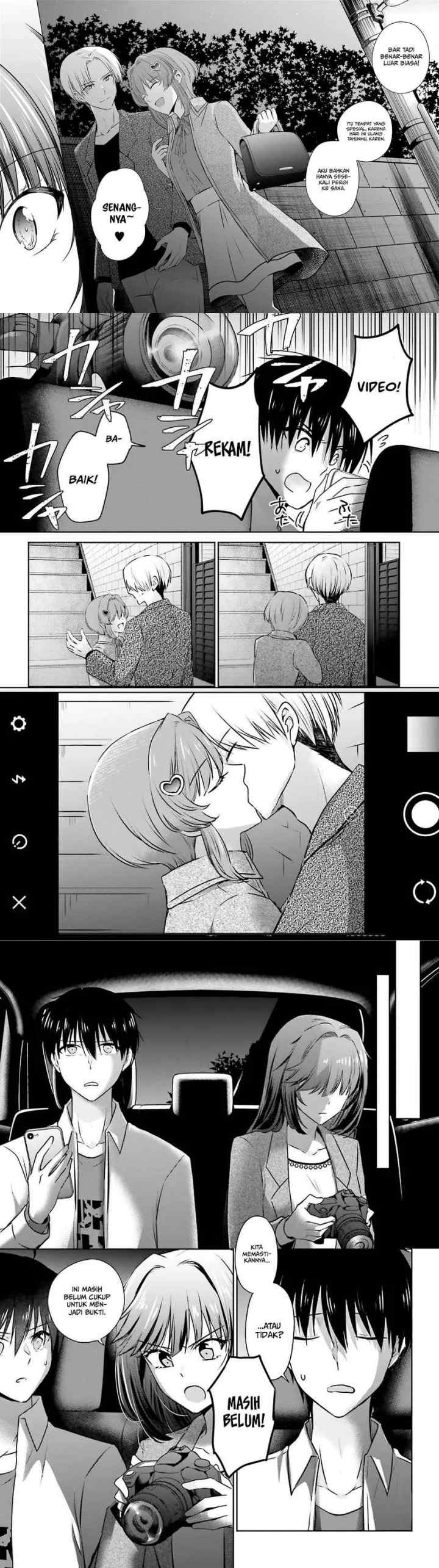 Kanojo ga Senpai ni NTR-reta node, Senpai no Kanojo wo NTR-masu chapter 3 halaman 9