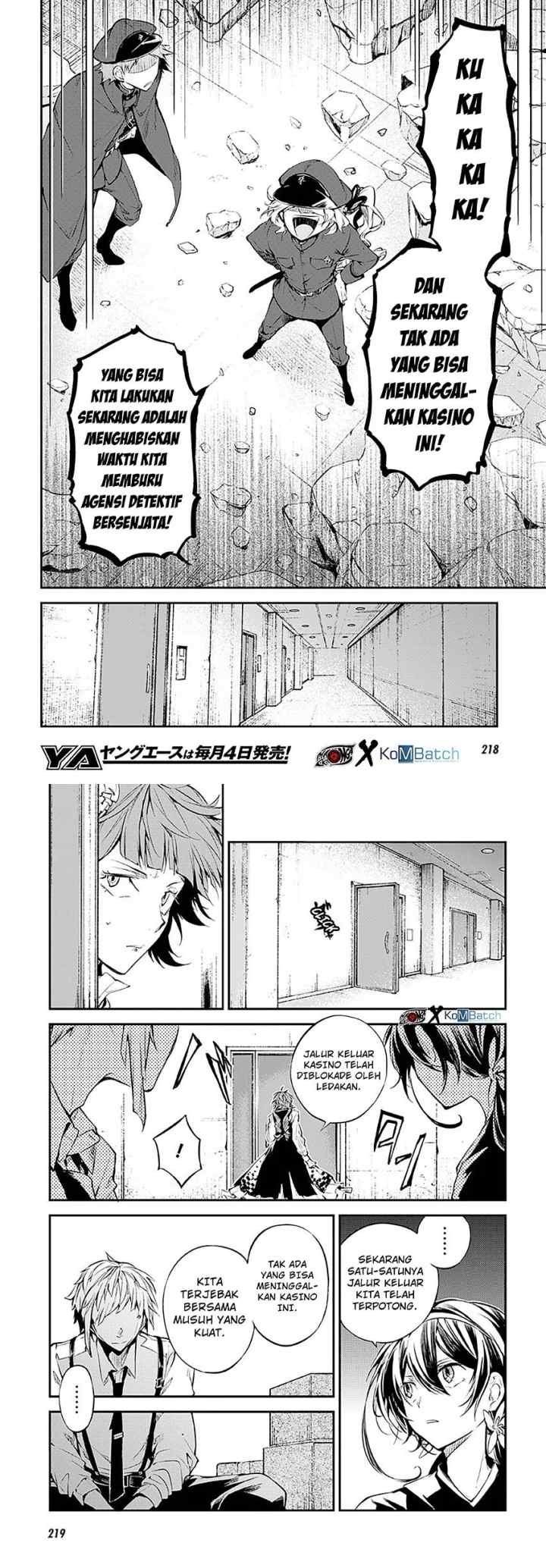 Bungou Stray Dogs chapter 72 halaman 15