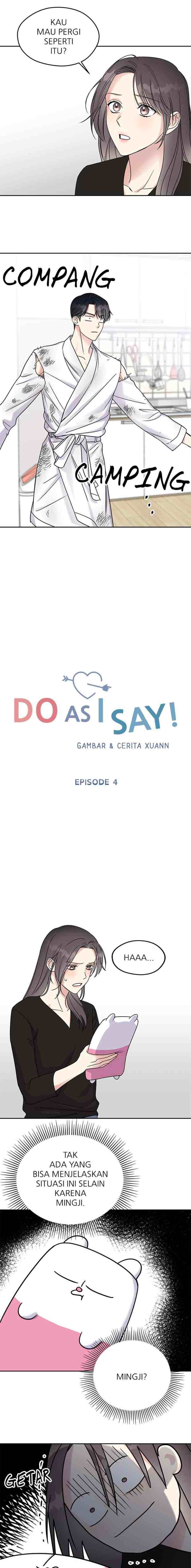 Do As I Say! chapter 4 halaman 4