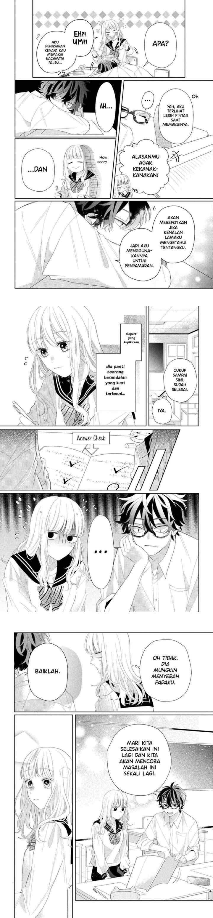 Megane Tokidoki Yankee-kun chapter 4 halaman 6
