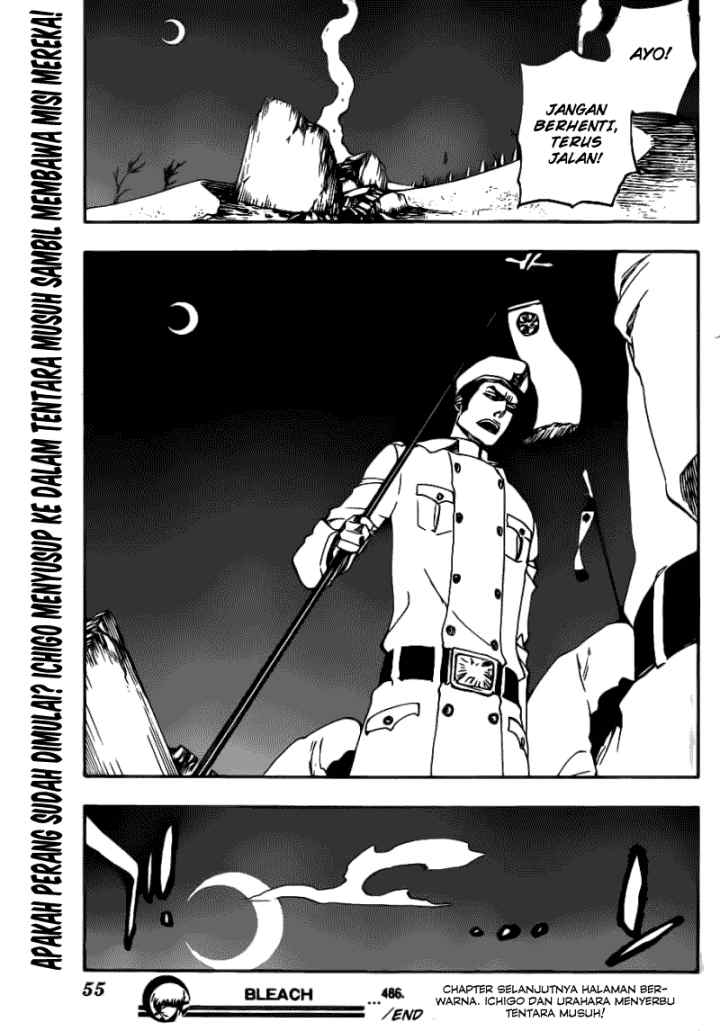 Bleach chapter 486 halaman 18