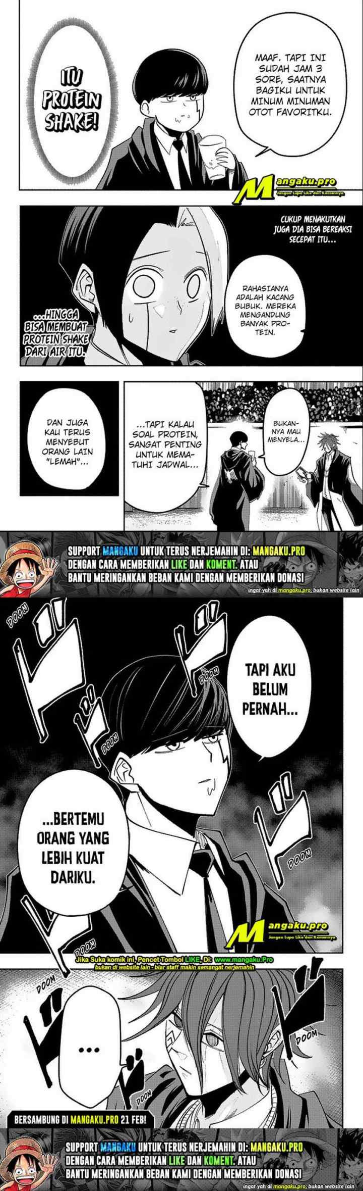 Mashle: Magic and Muscles chapter 50 halaman 4