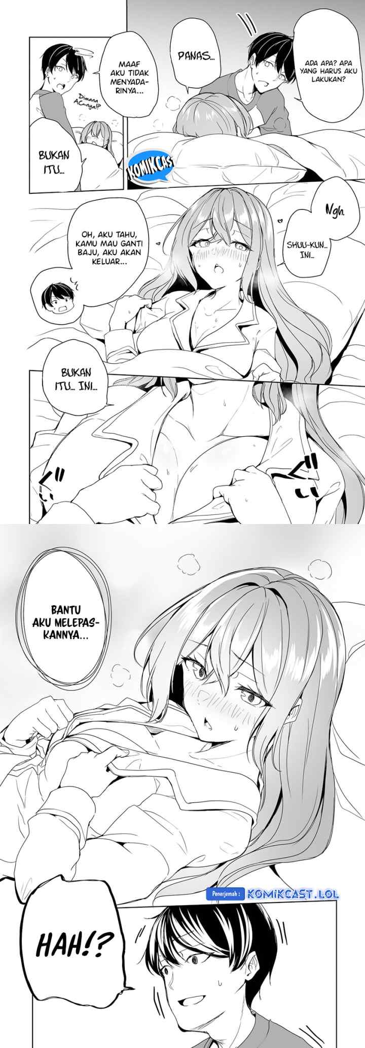 Danshi dato Omotteita Osananajimi to no Shinkon Seikatsu ga Umakuiki sugiru Kudan ni Tsuite chapter 5 halaman 19