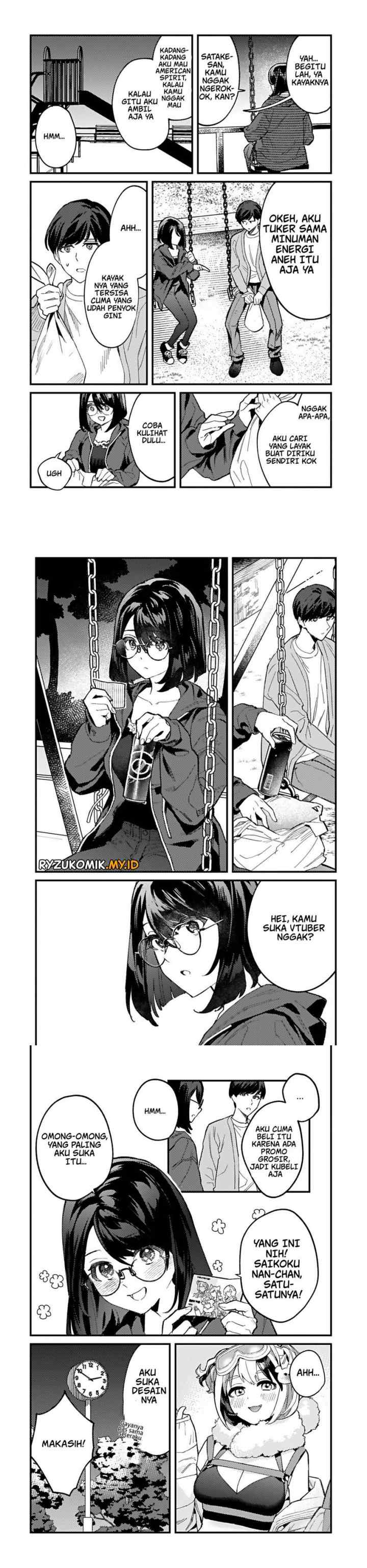 Shita no Kai ni Sundeiru Hikikomori Bishojo wa Ote Jimusho no Shinjin Vtuber Deshita chapter 1 halaman 13