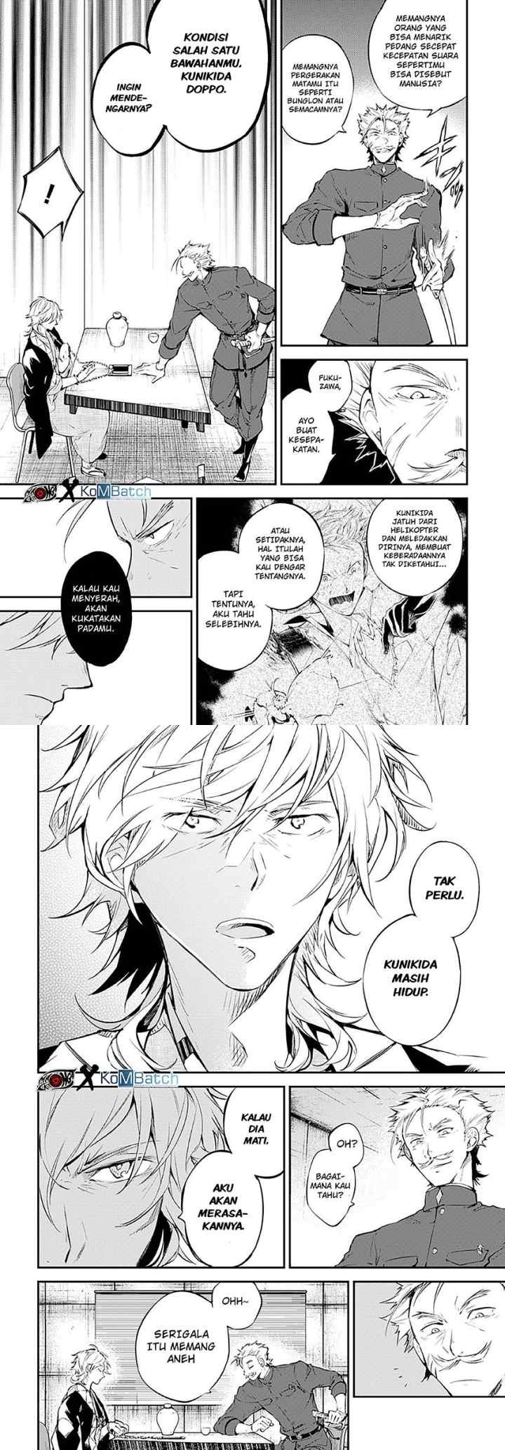Bungou Stray Dogs chapter 71 halaman 14