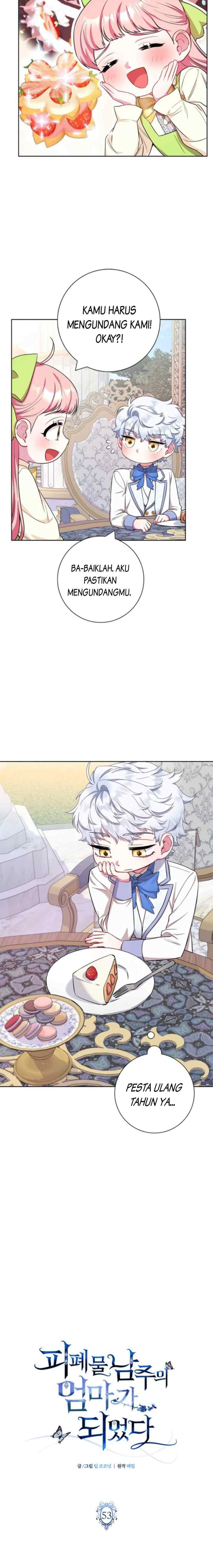 Eu me tornei a mãe do homem do final trágico chapter 53 halaman 4