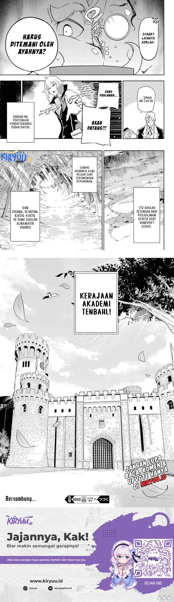 Chichi wa Eiyuu Haha wa Seirei Musume no Watashi wa Tenseisha chapter 40 halaman 14