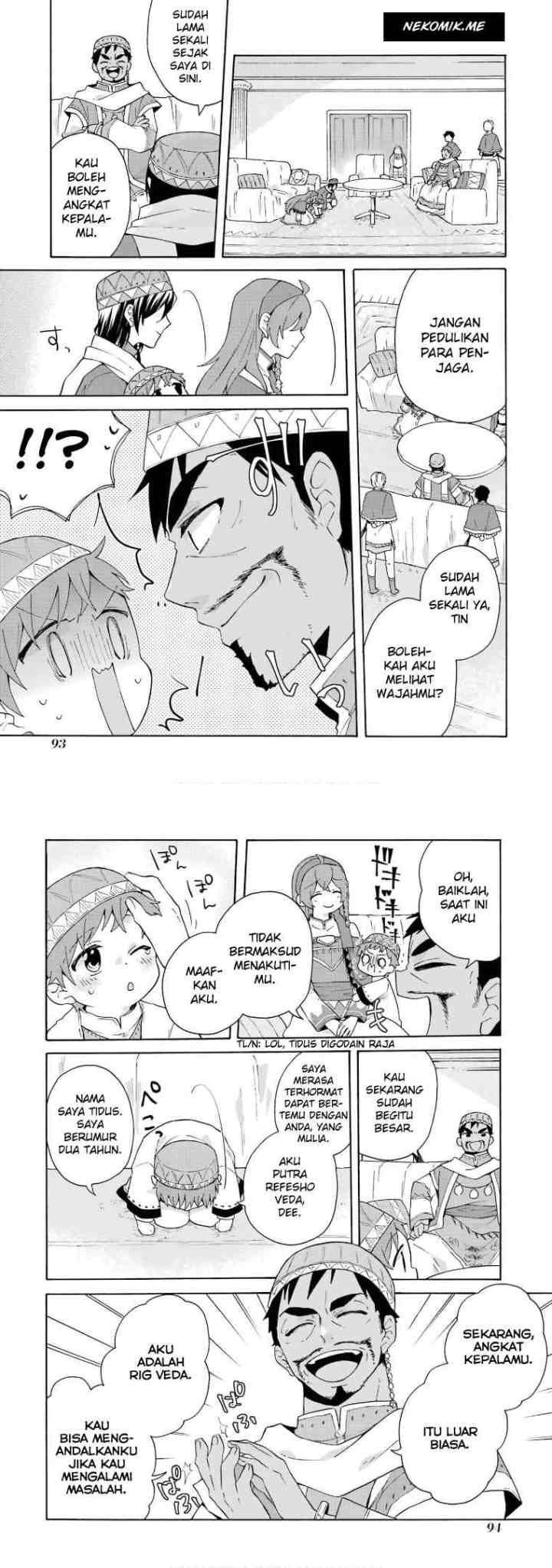 Tada Shiawasena Isekai Kazoku Seikatsu chapter 17 halaman 8