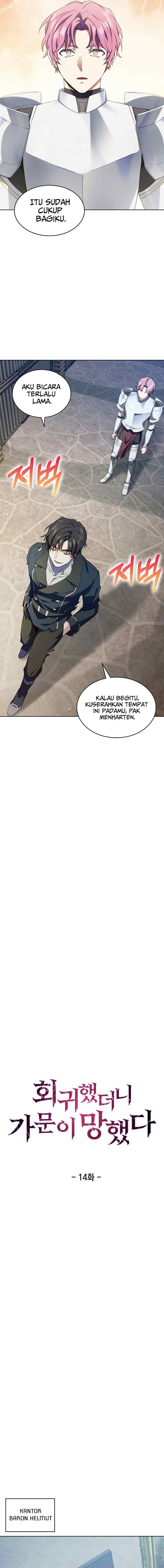 I Regressed to My Ruined Family chapter 14 halaman 5