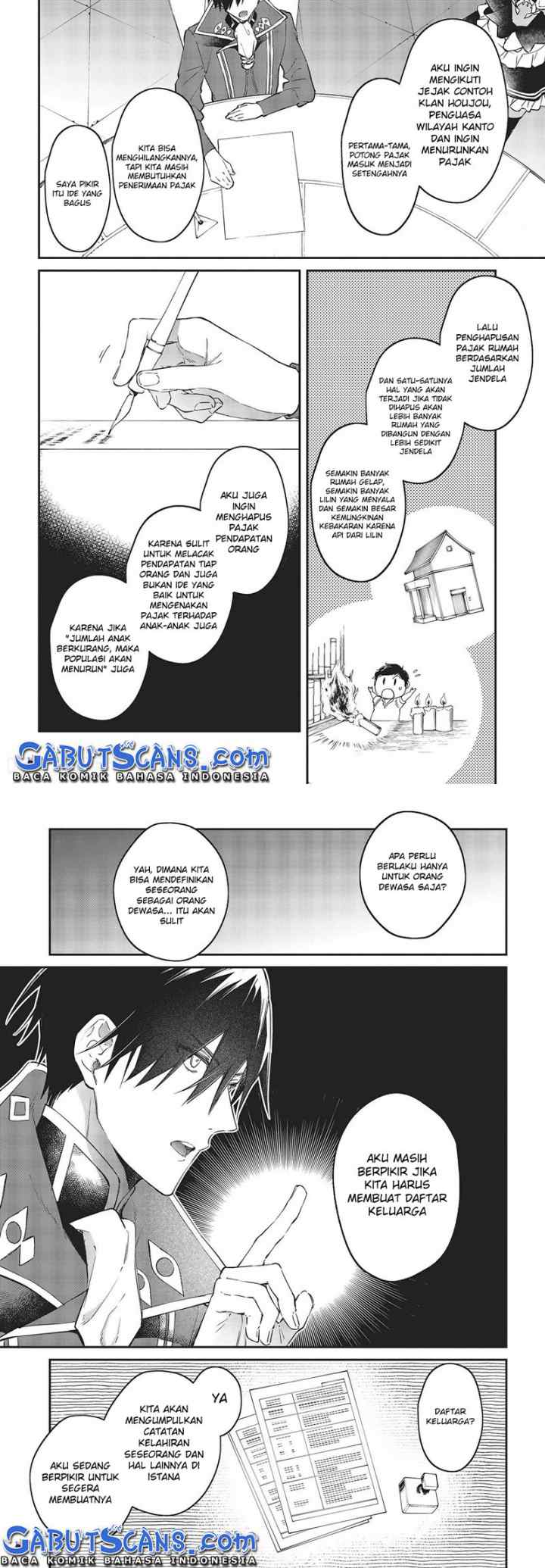 Realist Maou Niyoru Seiiki Naki Isekai Kaikaku chapter 33 halaman 4