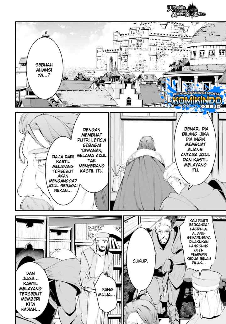 Tenkuu no Shiro o Moratta no de Isekai de Tanoshiku Asobitai chapter 10.2 halaman 12