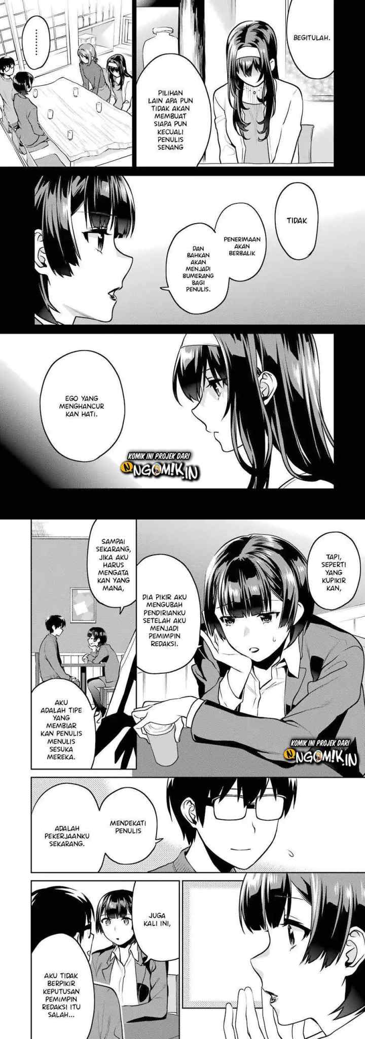 Saenai Heroine no Sodatekata: Koisuru Metronome chapter 46 halaman 7