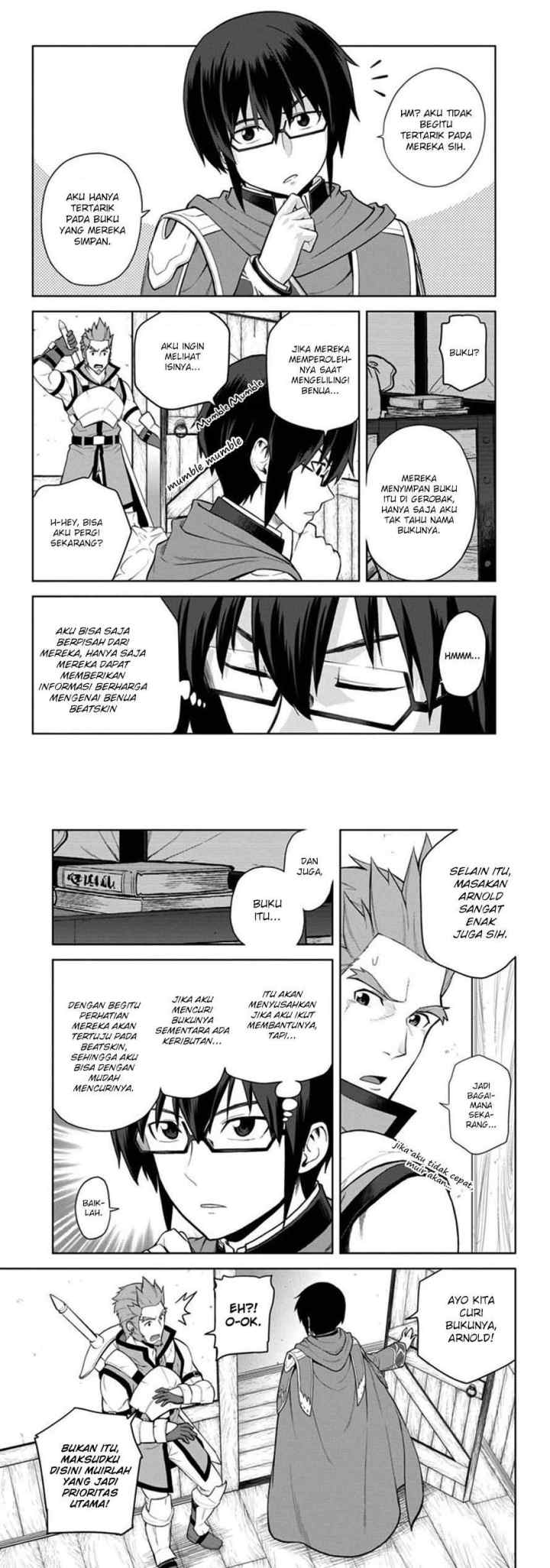 Konjiki no Moji Tsukai: Yuusha Yonin ni Makikomareta Unique Cheat chapter 8 halaman 4
